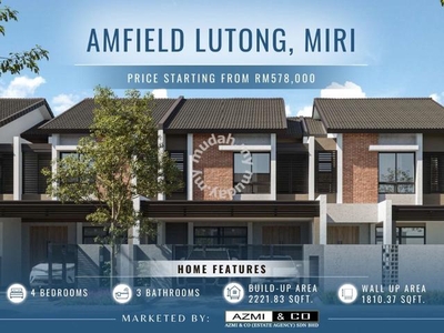 Amfield Lutong New Double Storey Home