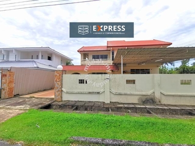 Double Storey Detached House at Lutong [Fully Tiled Car Porch Area]