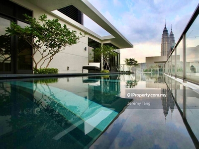 Duplex Penthouse with Private Lap Pool and KLCC Twin Towers View