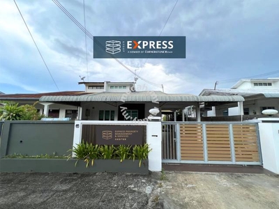 Fully Furnished 1.5 Storey Semi-Detached at Hilltop, Miri [New Tiles]