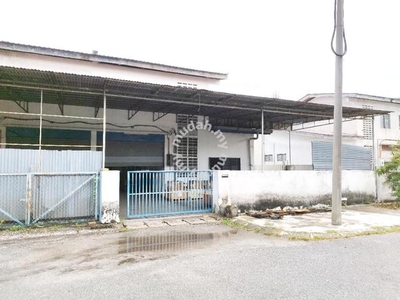 Ipoh Pengkalan Bomba opposite 1.5 storey Semi D fully covered factory