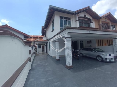 JB Taman Perling Sutera Ungu 34x80 End Lot 2 Storey Terrace House Area