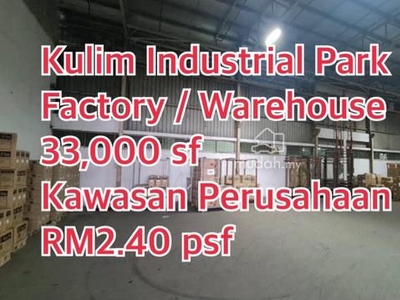 Kulim Industrial Park Factory warehouse Kawasan Perusahaan nr Hi Tech