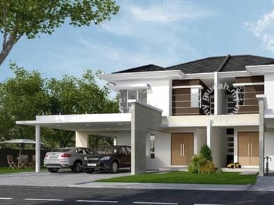 NEW 16 Point Double Storey Semi D for Sale at Luak