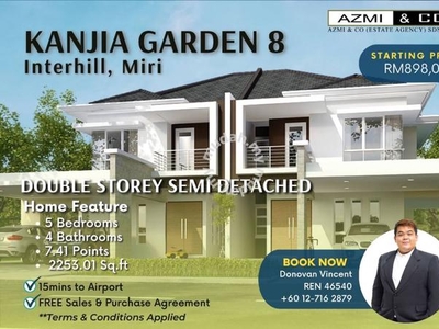 New Double Storey Semi Detached by Kanjia