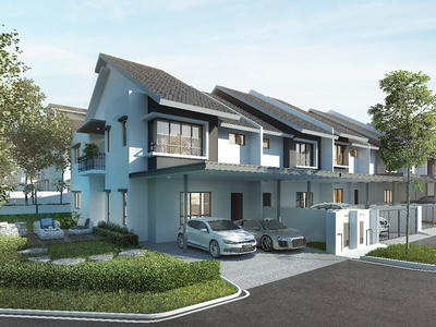 New FREEHOLD Double-storey super link house for sales