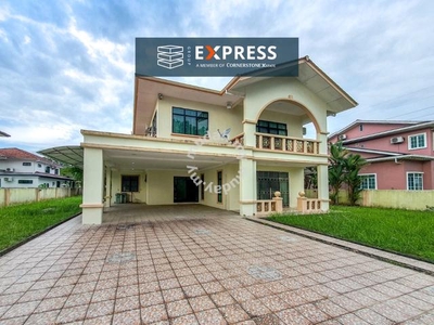 Partially Furnished Double Storey Detached at Prima Villa, Miri