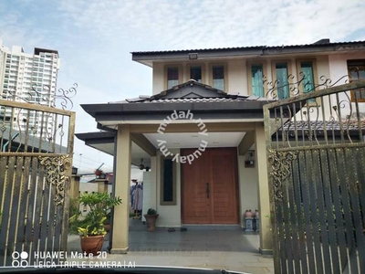 Renovated Double Storey Terrace End Lot With Land Taman Pauh