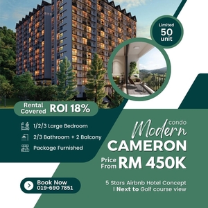 The Cameron (New Project ROI 18% up to 25yrs), Cameron Highland