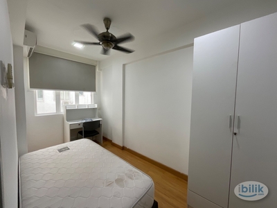 5min walk to KL Sentral ️[ KL Sentral Mansion Sentral ] Fully Furnished Single Bedroom with Fan & A/C For Rent
