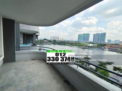 Huge Balcony with lakeview & 3 carpark side by side same floor w unit