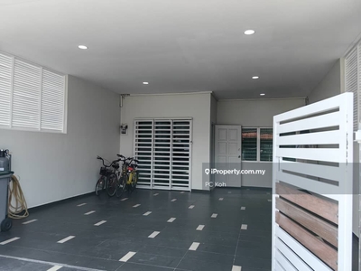 New renovated fully furnish 1 storey terrace house kota laksamana