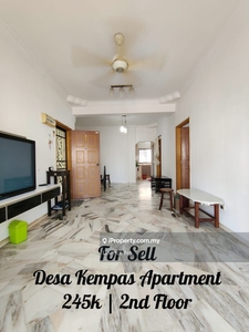 Taman Desa Kempas @Medium Cost Apartment For Sell