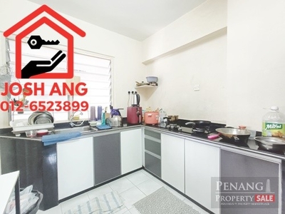 Taman Pekaka Block 31 Lip Sin Sungai Dua 850 sqft Partially Furnished Well Maintained Unit FOR SALE