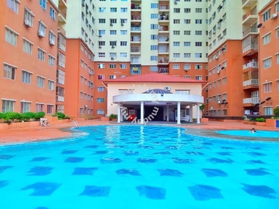 100% LOAN, With Balcony, Apartment Damai Mewah, Kajang, Below Market