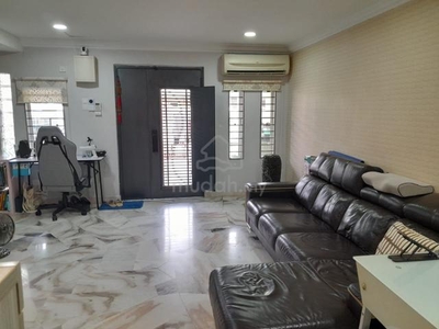 2 Storey Terrace at Bandar Damai Perdana, land area 18x60, renovated
