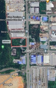 3.825 Acre Industrial land , kawasan Perindustrian beranang,Semenyih