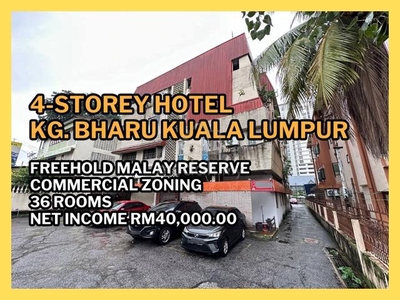 4-Storey Budget Hotel, Kampung Baru, Kuala Lumpur