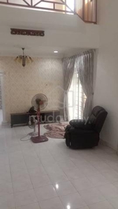 All race unit double Storey house for rent at Megah Ria 4bed partial