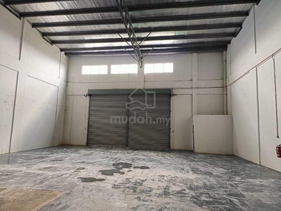 Aman Perdana 1.5 Storey Link Factory Warehouse 50x107, 150amp, Kapar