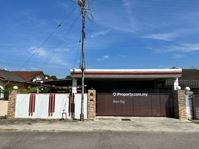 Bukit Baru, semi detached single storey 4r2b bare unit for rent