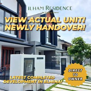 Can View Actual Unit! Freehold 2 Storey Intermediate in Elmina City!