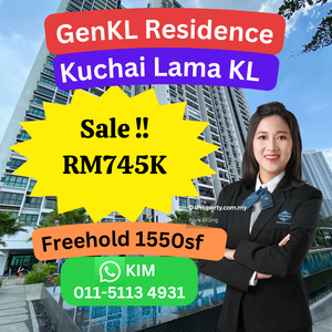 Cheap Rm255k Genkl Condominium Taman Lian Hoe Kuchai Lama