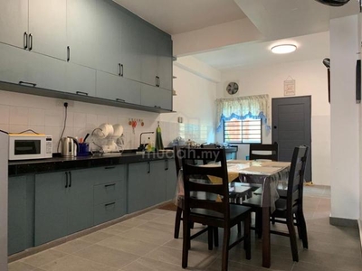 Double Storey Saujana Puchong SP 8 Extend Kitchen Fully Renovated