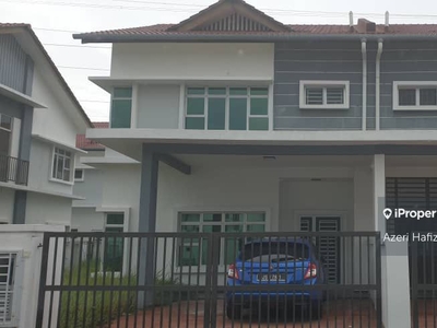 Double Storey Semi-D Cluster at Nusantara Prima Freehold For Sale