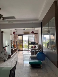 Fair View Apartment @Permas Jaya Partially Renovated, Well maintaining