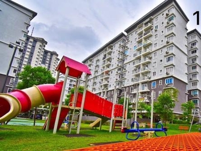 Full Loan Partially Furnished Pelangi Height 2 Condo Bukit Kuda Klang