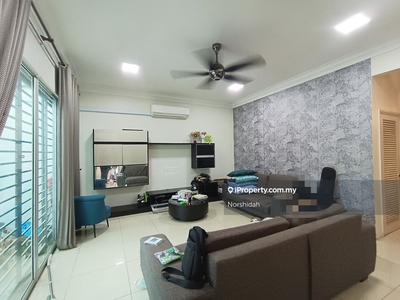 Fully furnished unit and facing basketball court