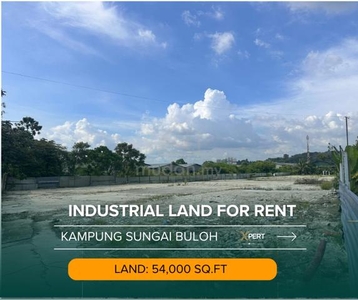 Industrial land for Rent @ Kampung Baru Sungai Buloh
