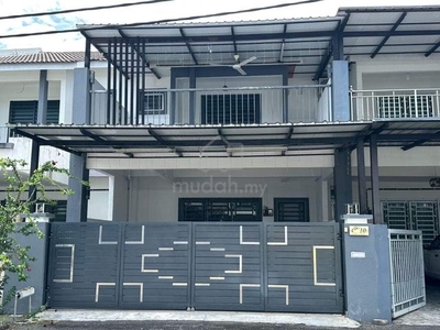 Ipoh klebang harmoni partial furnished renovated 2sty house for rent