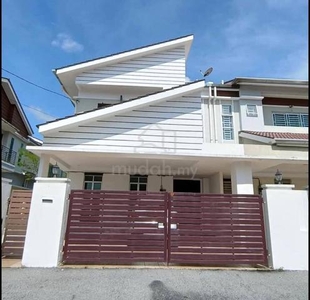 Ipoh lahat mines fully furnished double storey semi-d house for rent