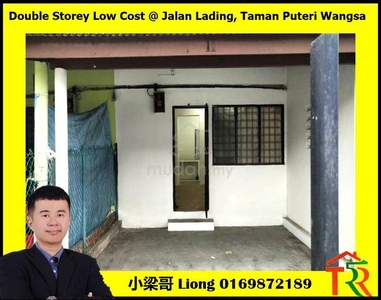 Jalan Lading / Taman Puteri Wangsa / Double Storey Low Cost