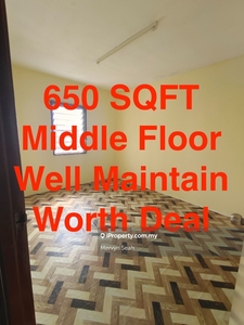 Jelutong Park 650 Sqft Middle Floor Cheapest Unit Good for invest