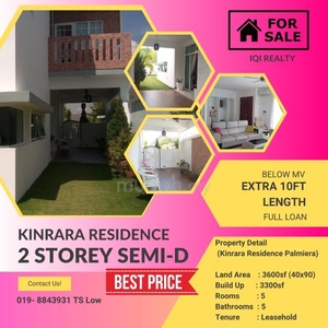 Kinrara Residence 2 Storey Sem-D End Lot (Palmiera) , Bandar Kinrara