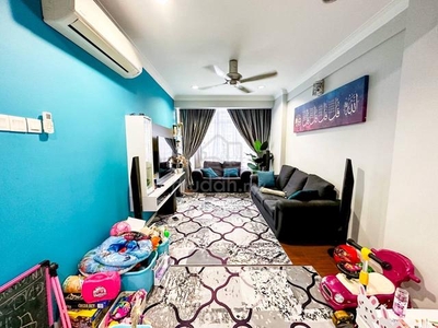 MURAH! RENOVATED! Permai Villa Apartment Taman Puchong Permai