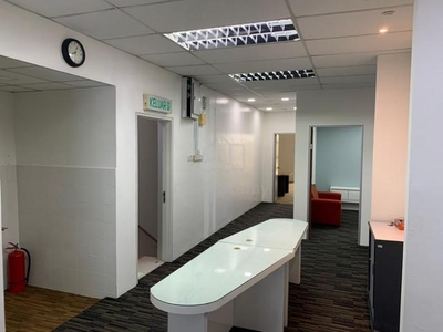 NeoCyber Office 2nd Floor Good Condition with aircond partition