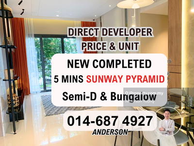 New Completed Premium Serviced residence near Sunway Pyramid