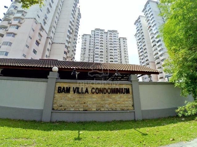 Non-Bumi Lot Bam Villa Condominium Cheras For Sale