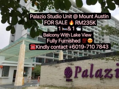 Palazio Apartment Studio Unit Fully Furnished Mount Austin