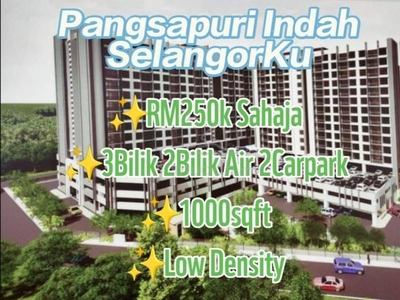 Pangsapuri Indah @ Salak Tinggi arena residence kota warisan 250k only