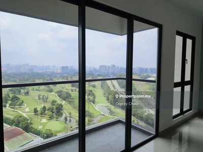 Partially Furnish High Floor Golf View Magnificent View Nice Unit