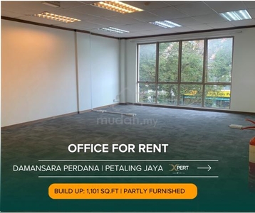 Partly Furnished Office, Ritze 1 Damansara Perdana, Petaling Jaya