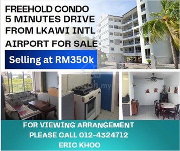 Perdana Beach Resort's Condo Unit For Sale