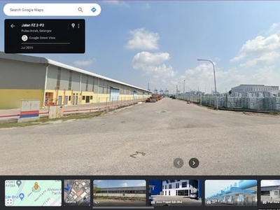 Port Klang PKFZ detached warehouse 100k sqft buildup for rent