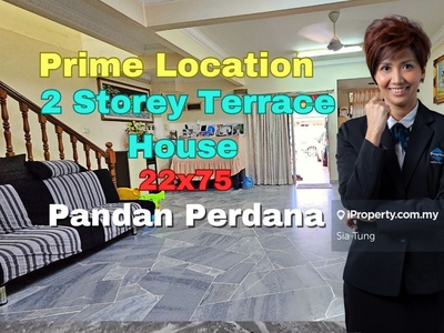 Prime Location Double Storey Terrace House at Pandan Perdana for sales