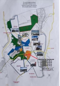 PUNCAK ALAM Converted Commercial Land - 248 acres